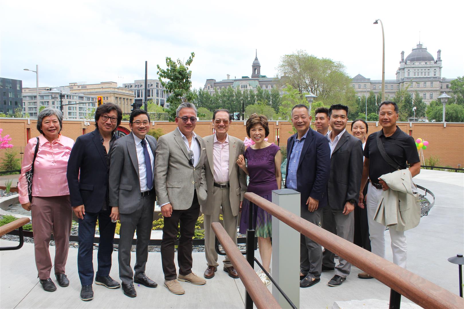 Membres de la fondation de l'Hôpital chinois de Montréal