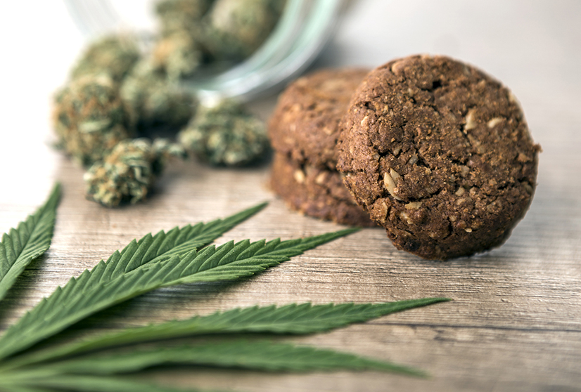 Biscuits cuisinés avec du cannabis
