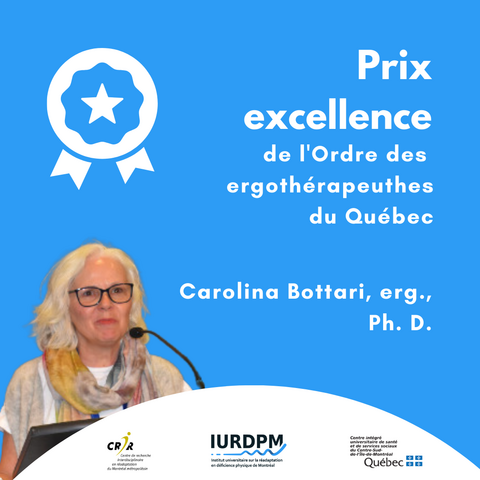  Prix Excellence 2023 | Ordre des ergothérapeutes du Québec