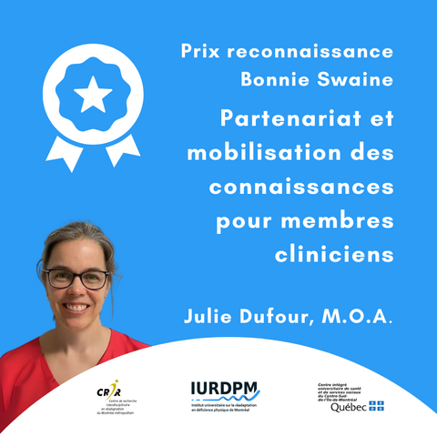  Prix de reconnaissance Bonnie Swaine 2024